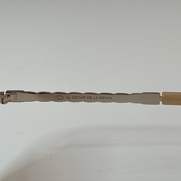 Oscar De La Renta Rose Gold Mirrored Sunglasses MOD3060 - Picture 6 of 7